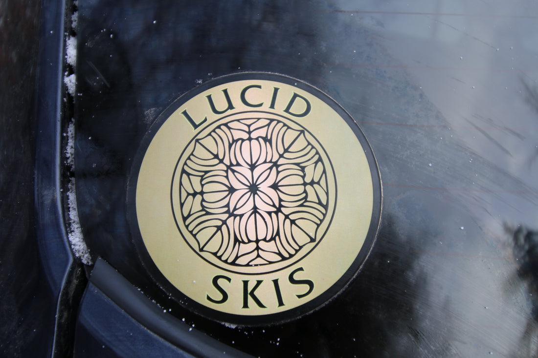 Lucid Skis - Free Stickers!