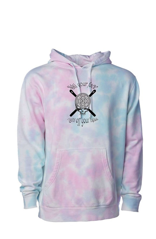 Lucid Skis Tie Dye Cotton Candy Hoodie
